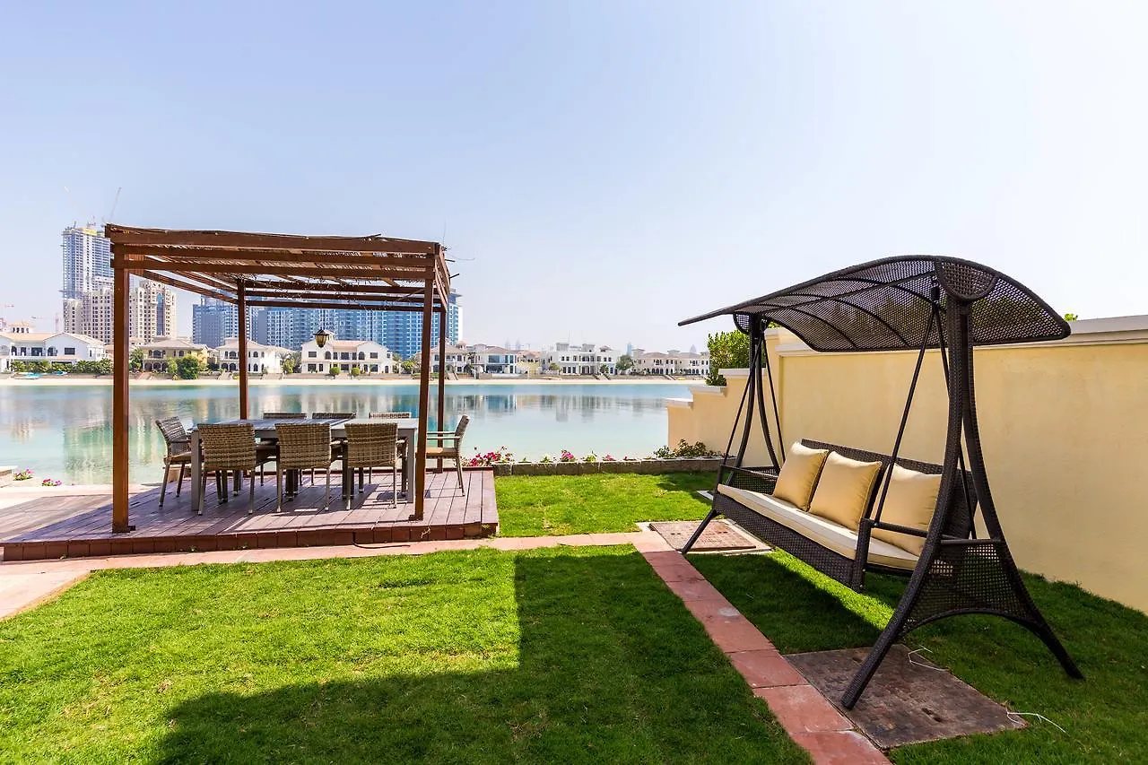 Charming 6Br Villa With Private Pool On Palm Jumeirah Дубай ОАЭ